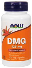 NOW Foods DMG (dimetilglicin), 125 mg, 100 zeliščnih kapsul