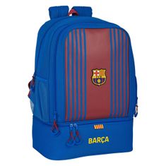 FC Barcelona Otroška športna nogometna torba za fante, s predalom za čevlje, 50x35x24 cm