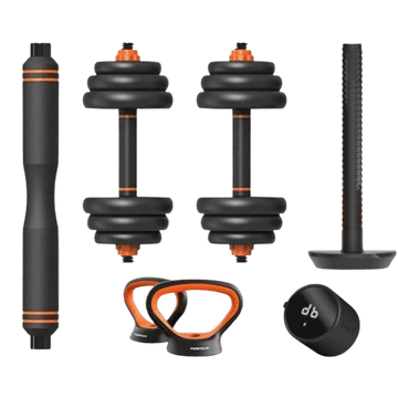 Xiaomi Komplet 2 uteži (dumbbell), 2 kettlebell uteži, 1 palice za uteži in senzorja Move It za izračun porabljenih kalorij, 30 KG