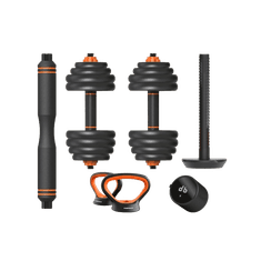 Xiaomi Komplet 2 uteži (dumbbell), 2 kettlebell uteži, 1 palice za uteži in senzorja Move It za izračun porabljenih kalorij, 40 KG