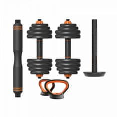 Xiaomi Komplet 2 uteži (dumbbell), 2 kettlebell uteži in 1 palice za uteži, 40 KG