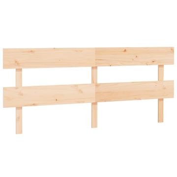 Vidaxl Posteljno vzglavje 204x3x81 cm trdna borovina