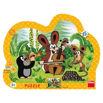 Dino Toys KRTEK MUSICIAN 25 obrisov Puzzle