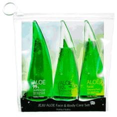 Aloe Face And Bodycare Set, Jeju, 165 ml total