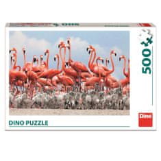 Dino Sestavljanka Flamingi 500 kosov