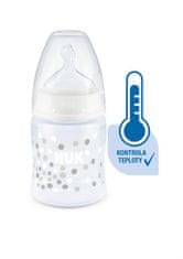 Nuk FC Plus steklenička z uravnavanjem temperature 150ml 1 kos bež barve z živalmi