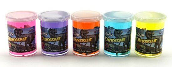 Teddies Prozoren sluz z dinozavrom 1 kos