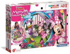 Clementoni Supercolor Minnie Floor Puzzle /40 kosov