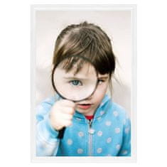 Vidaxl Foto okvirji 3 kosi namizni beli 21x29,7 m MDF