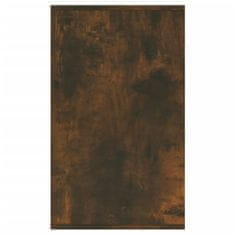 Vidaxl Komoda dimljeni hrast 135x41x75 cm iverna plošča