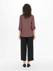 Jacqueline de Yong JDYDIVYA Ohlapna ženska bluza 15226911 Rose Brown (Velikost 42)