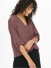 JDYDIVYA Ohlapna ženska bluza 15226911 Rose Brown (Velikost 36)