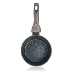 Banquet Komplet posode z neprebojno plastiko METALLIC PLATINUM, 11 kosov