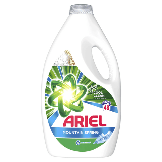 Ariel gel za pranje Gel Mountain Spring 48 2,64 l