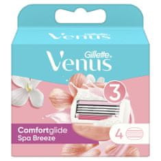 Gillette Rezervne glave za britje Venus ComfortGlide, 4 kosi