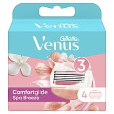 Gillette Rezervne glave za britje Venus ComfortGlide, 4 kosi