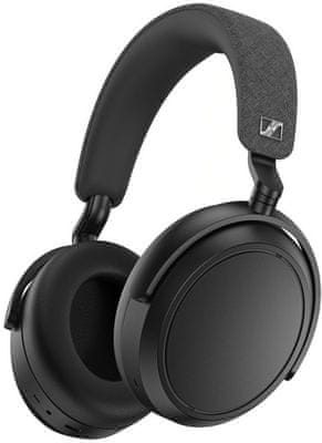 sodobne brezžične slušalke sennheiser momentum wireless 4 bluetooth elegantno ohišje zložljiva zasnova udobne oblazinjene slušalke hibridno odpravljanje šumov elegantno ohišje