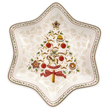 Villeroy & Boch Božična servirna skleda WINTER BAKERY DELIGHT Star