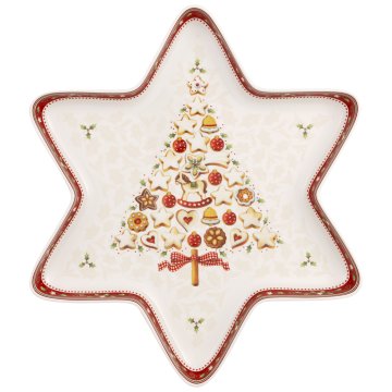 Villeroy & Boch Božična servirna skleda WINTER BAKERY DELIGHT Velika zvezda