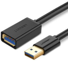 Ugreen USB 3.0 podaljšek 0,5 m (črn)