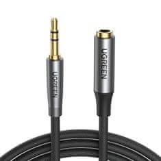 Ugreen AV190 Podaljševalni zvočni kabel za AUX priključek 3,5 mm, 2 m (črn)