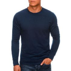 Edoti Moška majica s kapuco BEAU temno modra MDN20717 S