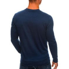 Edoti Moška majica s kapuco BEAU temno modra MDN20717 S