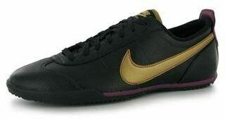 Nike Petkej dame – Črna/zlata - velikost 6