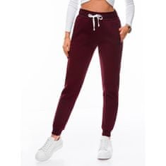 Edoti KELCEY ženske športne hlače temno rdeče barve MDN23701 L