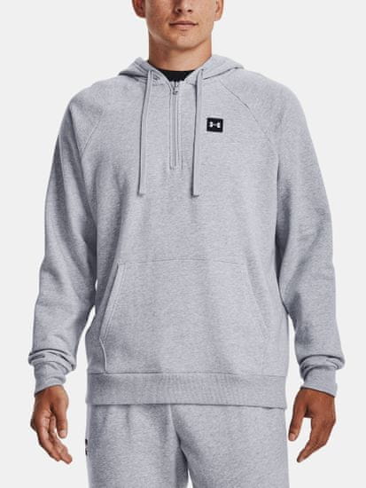 Under Armour Pulover UA Rival Fleece 1/2 Zip HD-GRY
