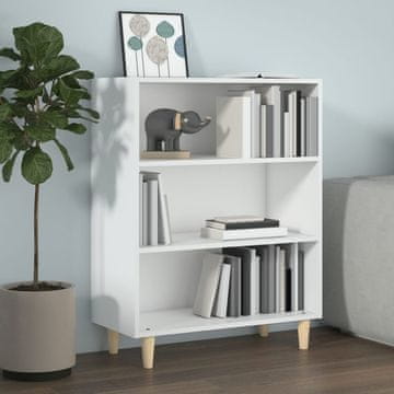 Vidaxl vidaXL Omarica, bela, 69,5 x 32,5 x 90 cm, material na osnovi lesa