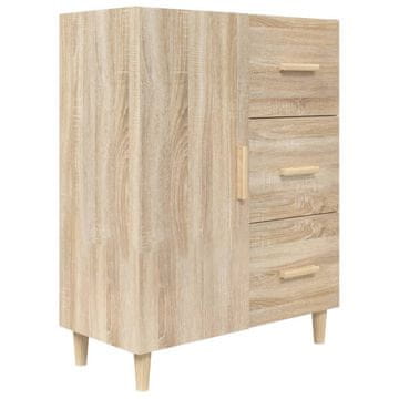 Vidaxl Komoda sonoma hrast 69,5x34x90 cm inženirski les