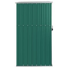 Greatstore Vrtna lopa za orodje zelena 88x89x161 cm pocinkano jeklo