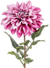 Autronic Dalija, barva temno roza zamrznjen. Umetna roža. KUC2535