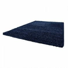eoshop Kosmate preproge Life Shaggy 1500 navy (Varianta: krog premera 200 cm)