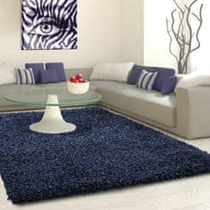 eoshop Kosmate preproge Life Shaggy 1500 navy (Varianta: krog premera 200 cm)