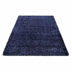 eoshop Kosmate preproge Life Shaggy 1500 navy (Varianta: krog premera 200 cm)