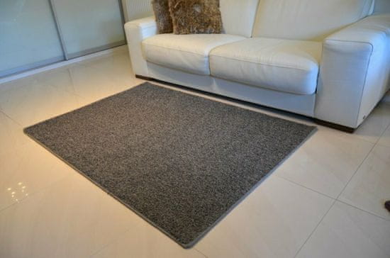 eoshop Barva preproge Košatasta siva (Varianta: premer srca 120 cm)
