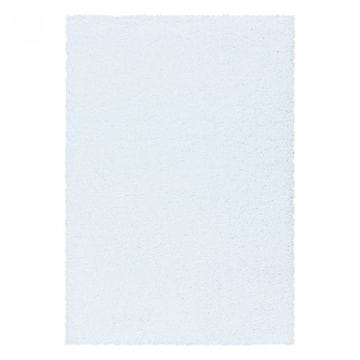 eoshop Preproga Sydney shaggy 3000 bela (Varianta: premer kroga 160 cm)