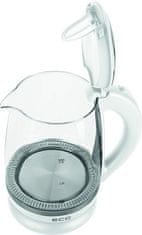 ECG Električni kuhalnik ECG RK 2020 White Glass