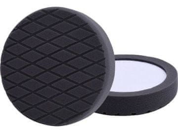 Extol Premium Polirno kolo (8804531) foam polishing disc, diamond pattern, T10, black, ?180x35mm, recessed Velcro ?150mm