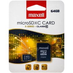 Maxell Pomnilniška kartica MAXELL MicroSDXC 64 GB 854988