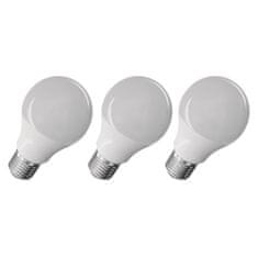 Emos LED Classic žarnica, A60, 9 W, E27 NW, nevtralno bela, 3 kosi