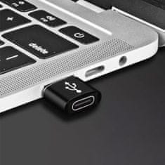 Northix Brezžični adapter USB-C na USB-A - črn 