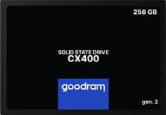 GoodRam SSD disk CX400 256 GB SATA III 2,5″