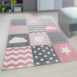 eoshop Otroška preproga 620 roza (Varianta: 80 x 150 cm)