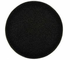 eoshop Etonova črna okrogla preproga (Varianta: premer 100 cm)