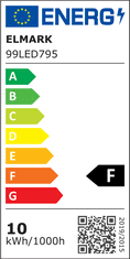 LED žarnica E27 10W 6400K