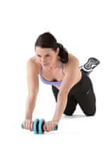 Gymstick Vadbeni kolešček Active Workout Roller, moder