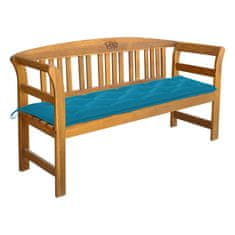 Vidaxl Vrtna klop z blazino 157 cm trden akacijev les
